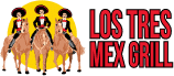 Los Tres Mex Grill Jackson Logo Horiz Stacked
