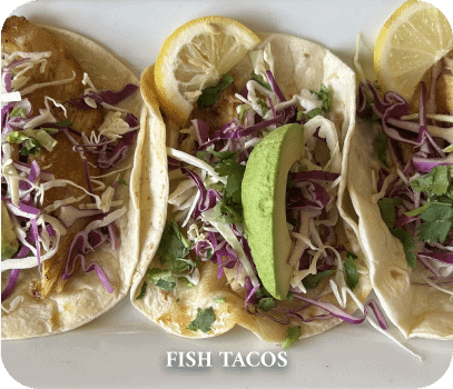 Fish Tacos (Red Snapper)
