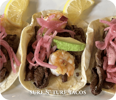 Surf N Turf Tacos
