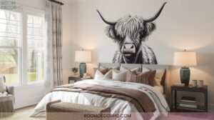 19 7 Whimsical Highland Cow Decor Ideas For Quirky Master Bedrooms1