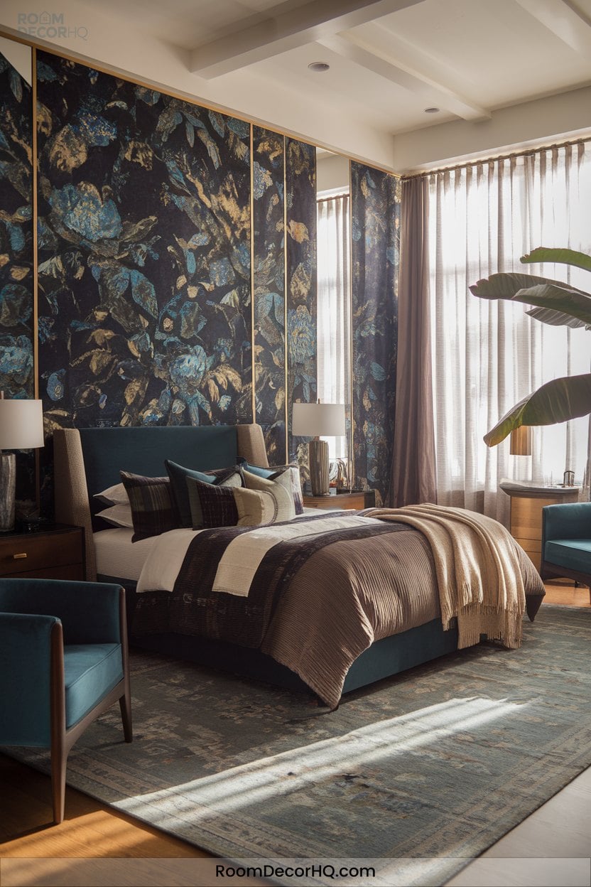 1 Bold Floral Patterns With Dark Backgrounds