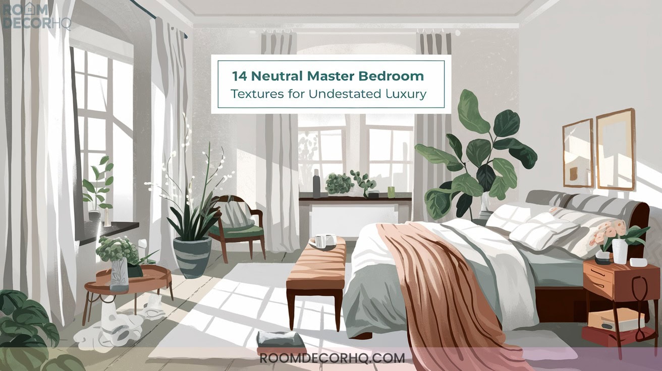 22 14 Neutral Master Bedroom Textures For Understated Luxury2