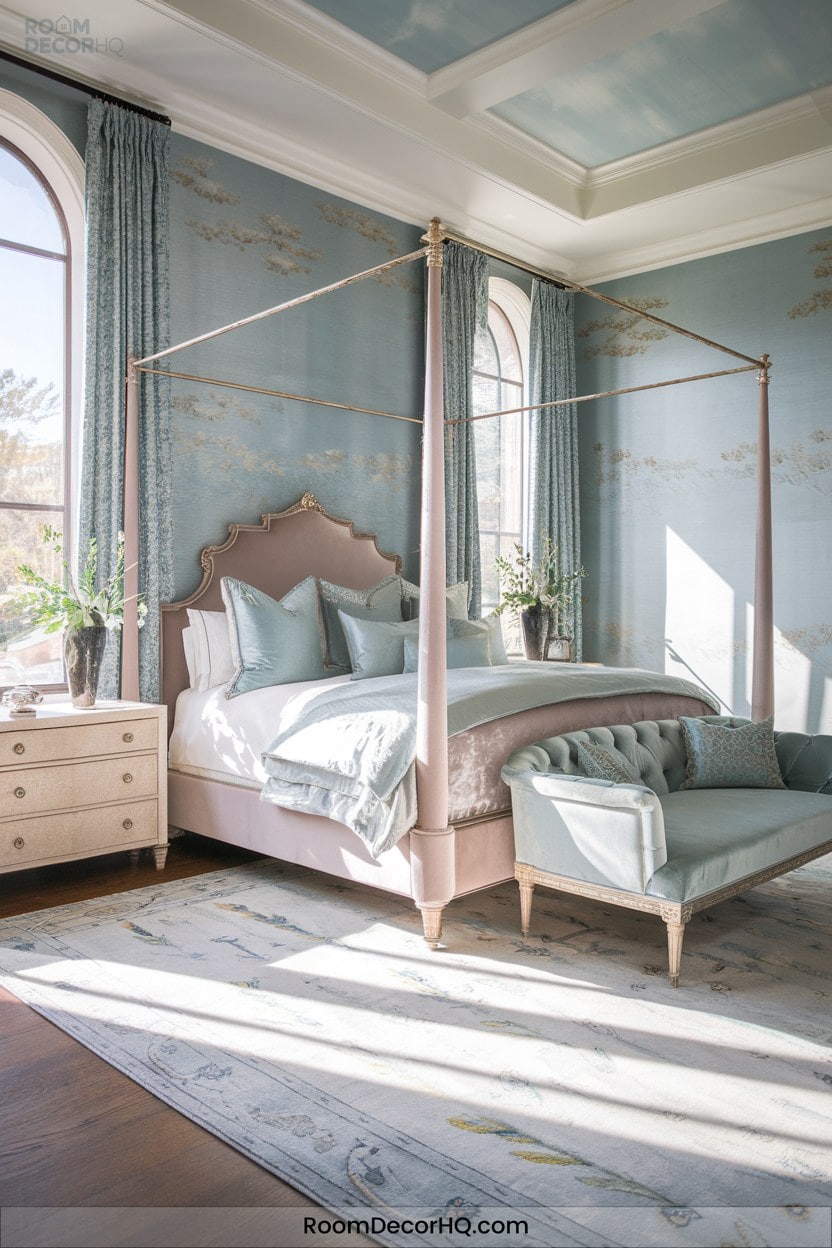 24 Hand Painted Silk Wallpapers 1