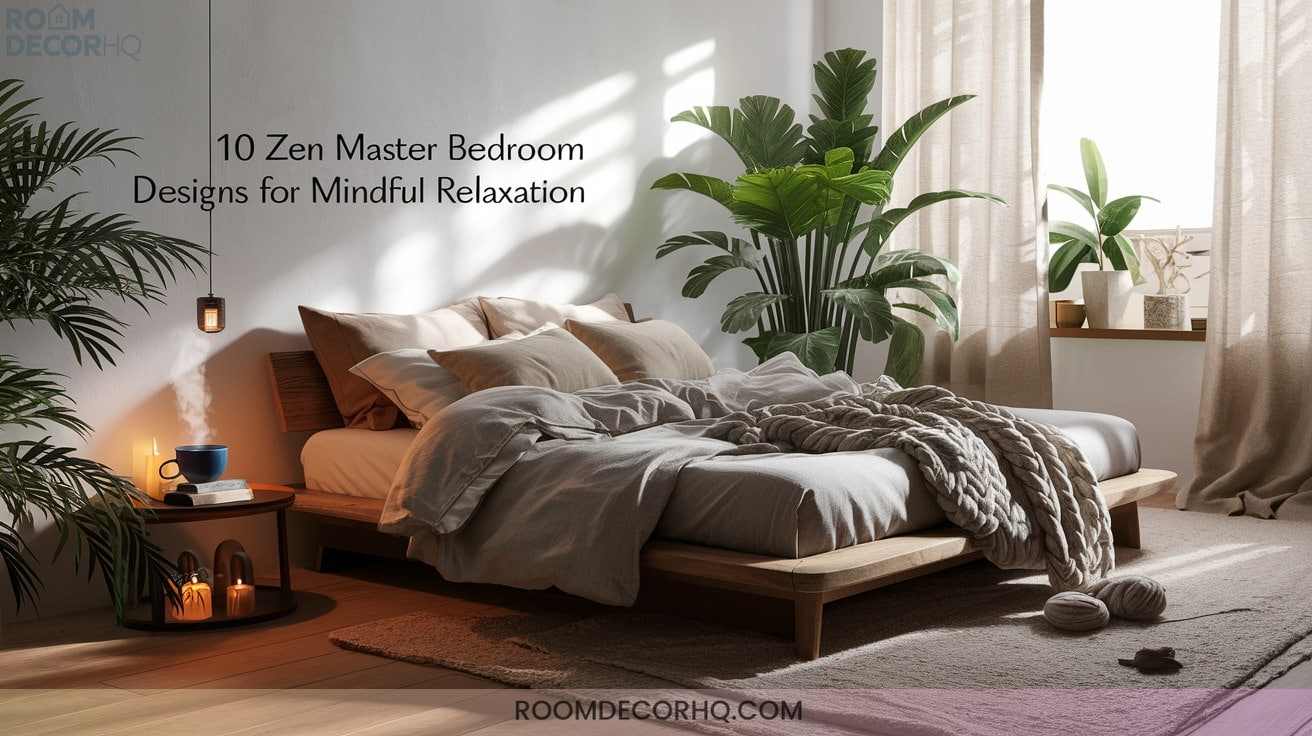 29 10 Zen Master Bedroom Designs For Mindful Relaxation