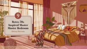 31 9 Retro 70s Inspired Master Bedroom Groovy Revivals