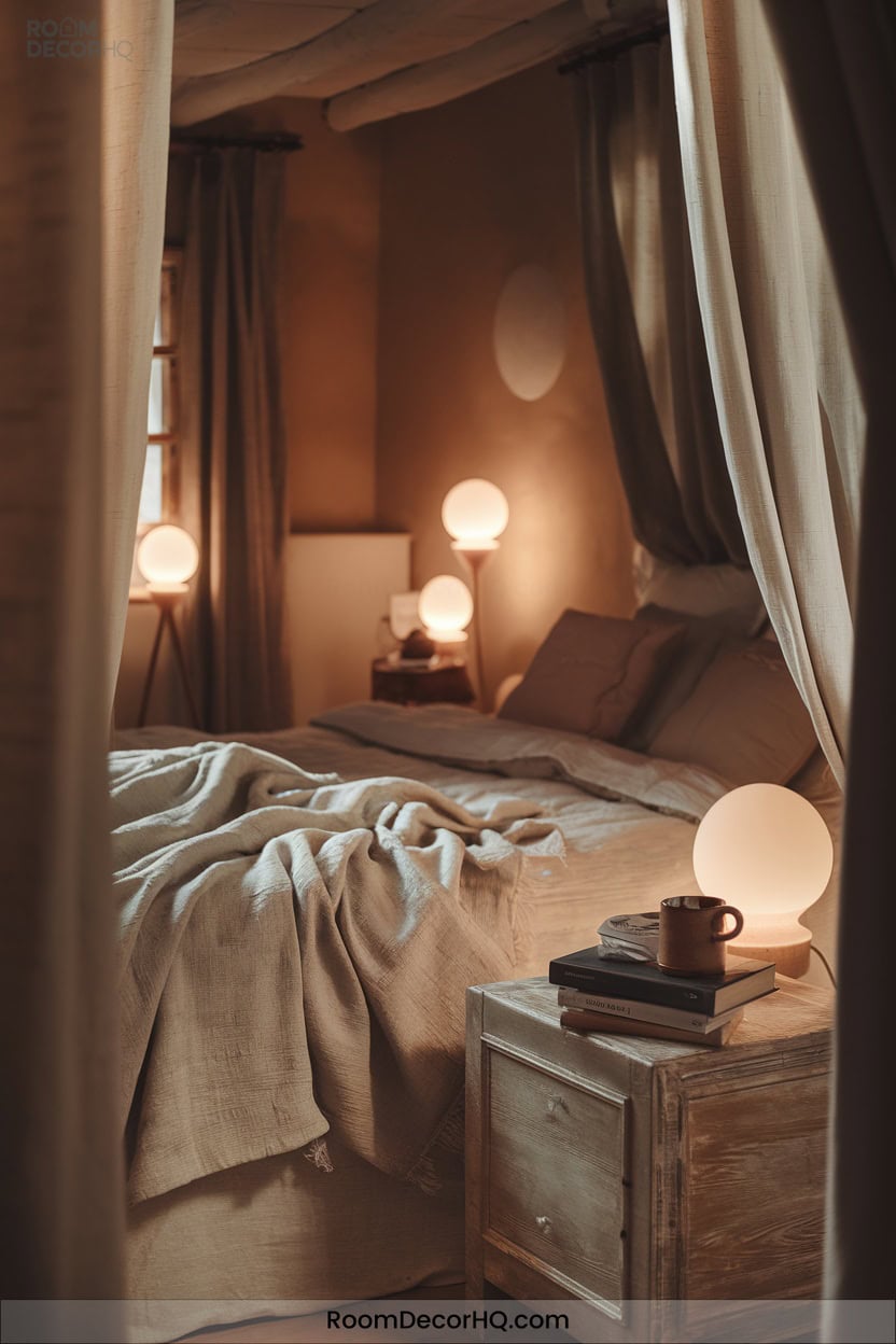4 Layered Lighting With Table And Floor Lamps