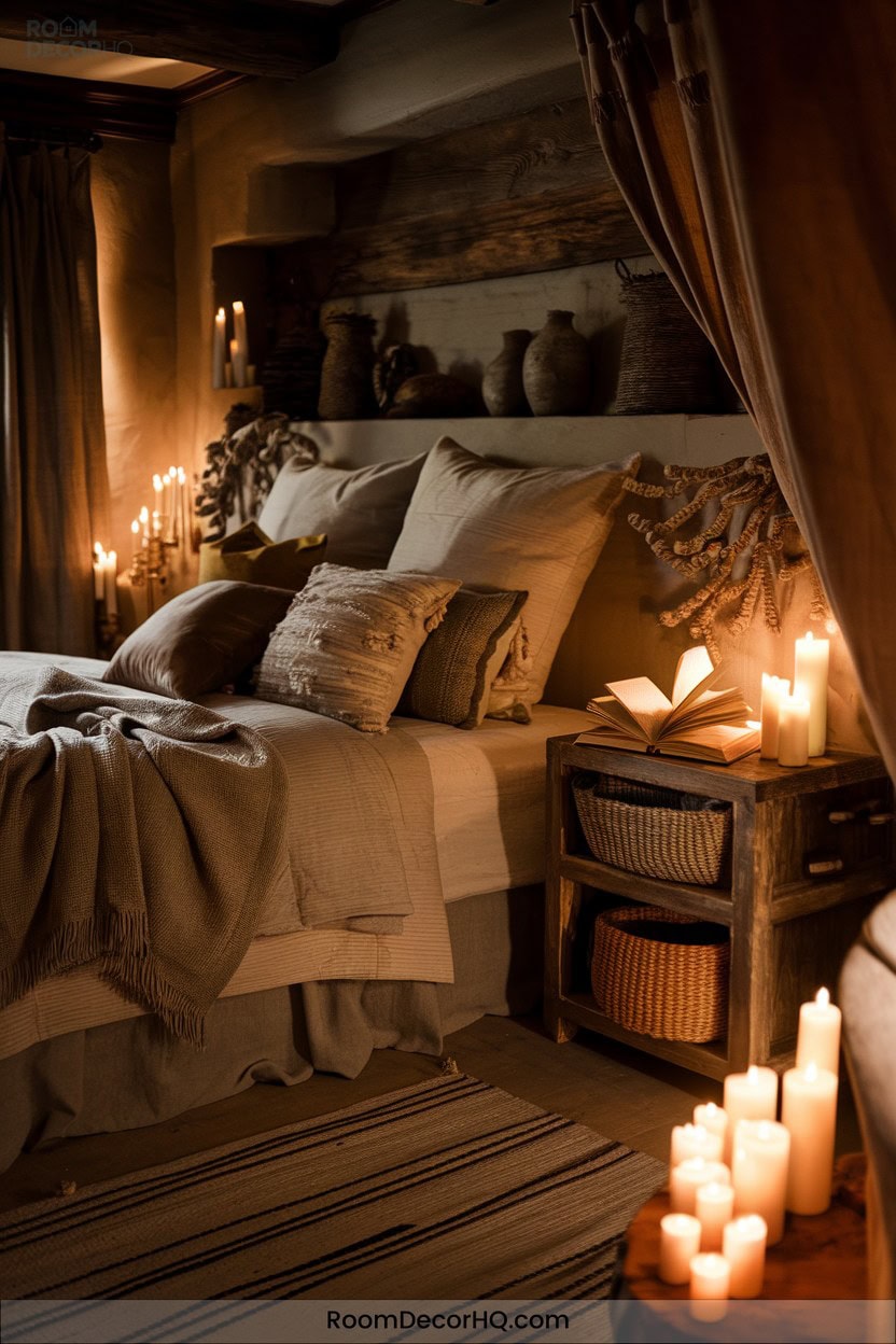 5 Flickering Candlelight For Intimacy