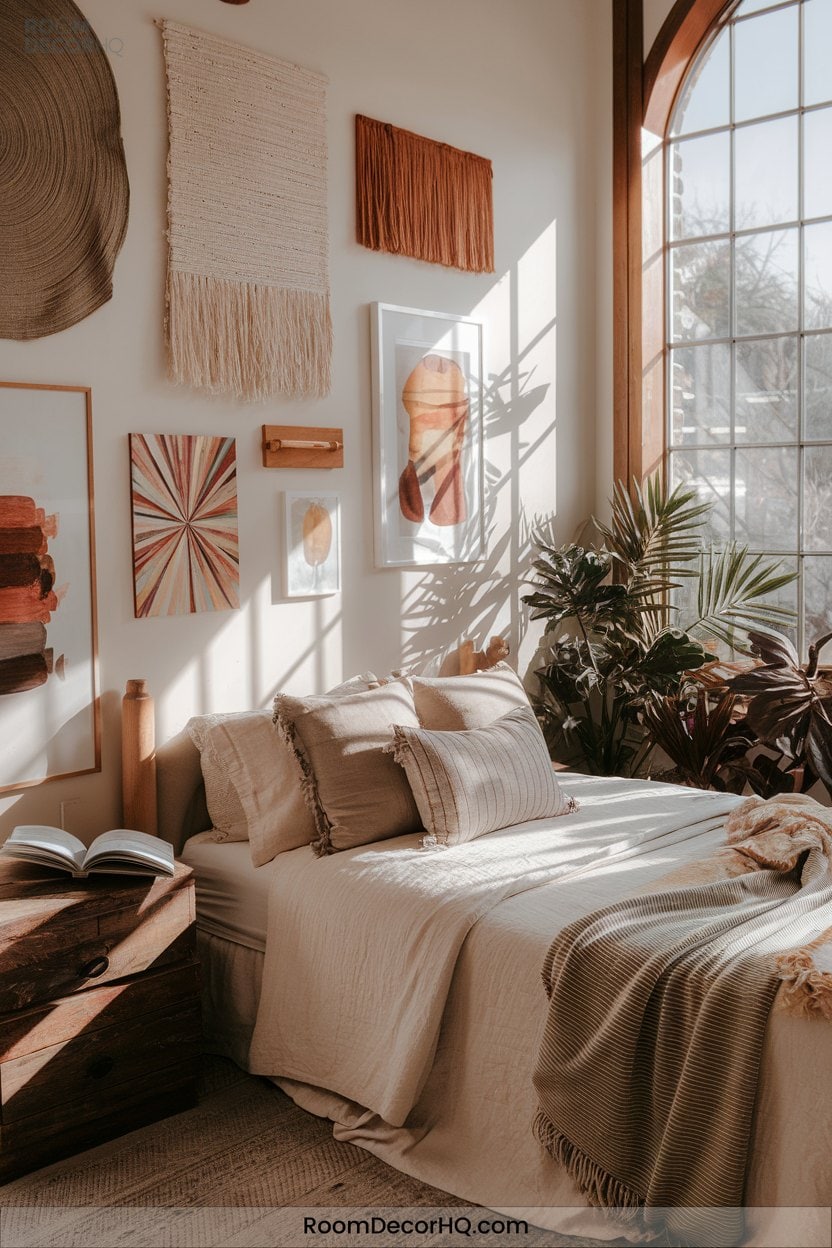 7 Gallery Walls With Eclectic Art