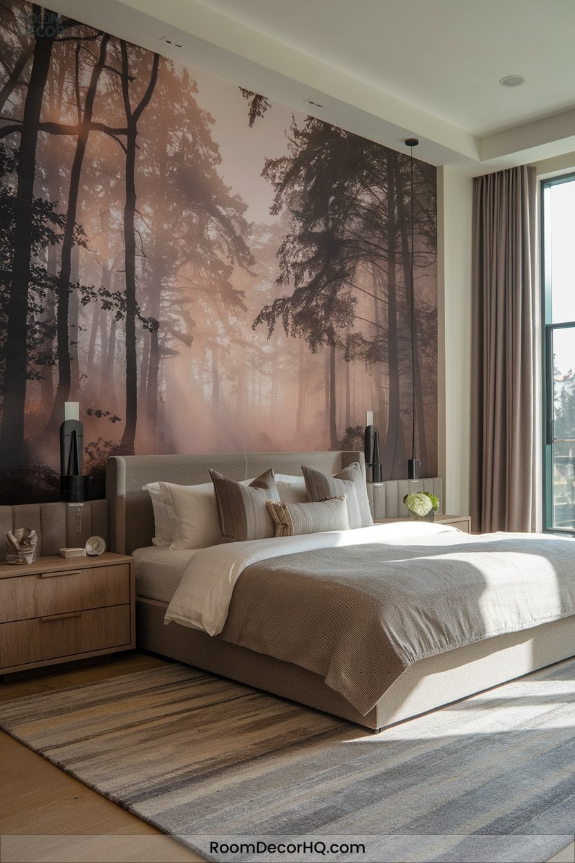 8 Tranquil Forest And Landscape Murals