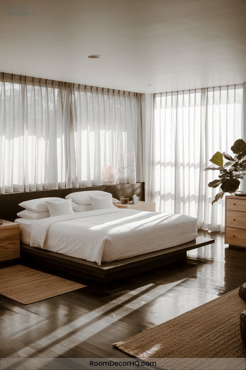 10 Balance Sleekness With Natural Wood Accents