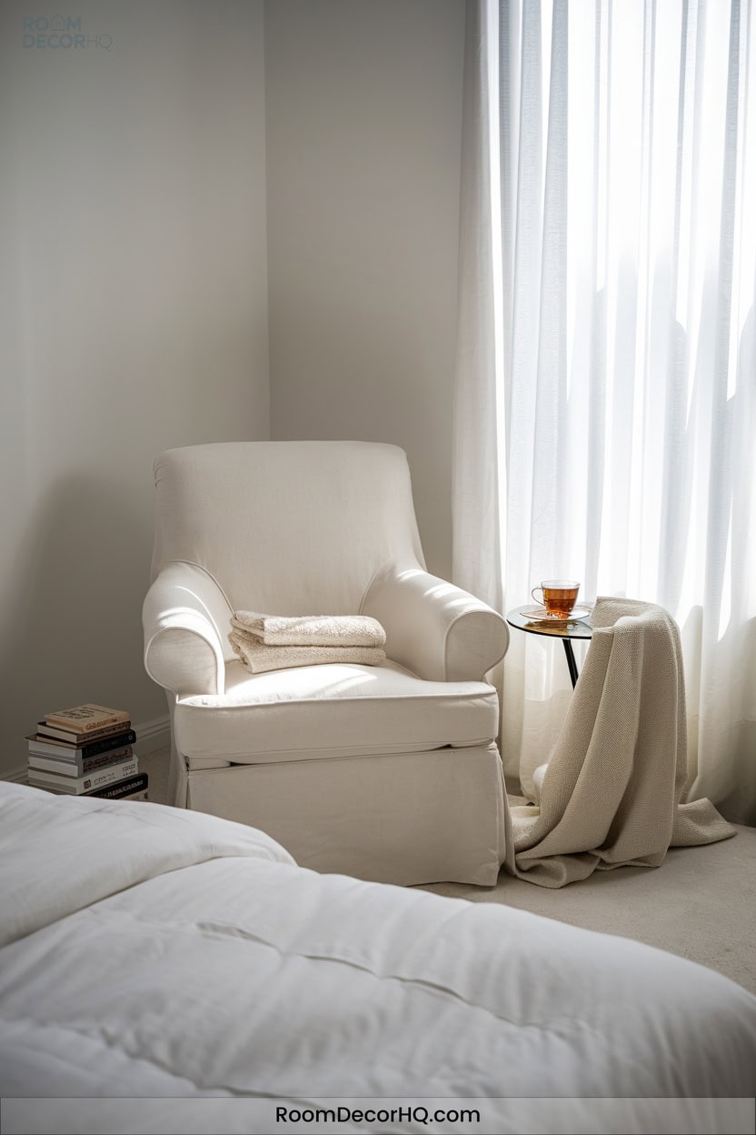 11 Creating Cozy Corners With Slipcovered Chairs