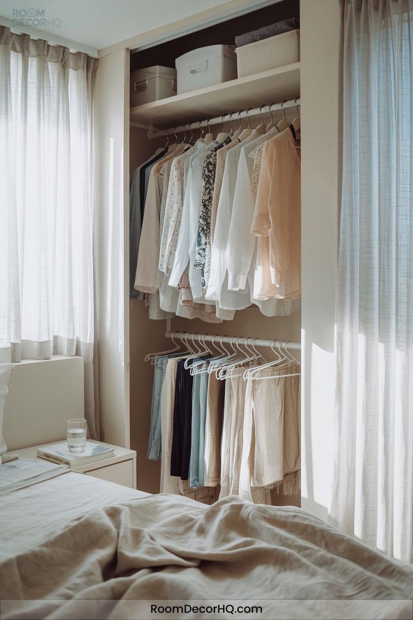 11 Implement Double Hanging Rods In Closets
