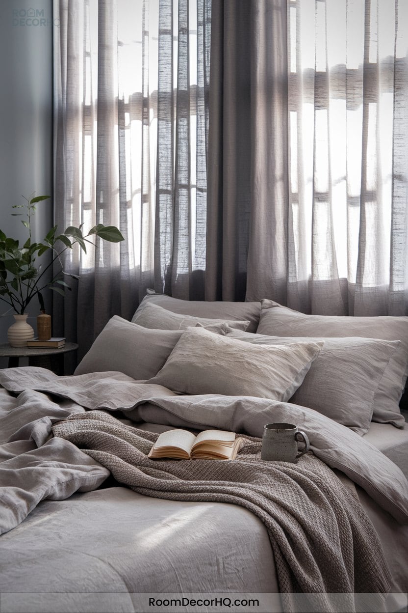 12 Cozy Comfort With Linen Bedding