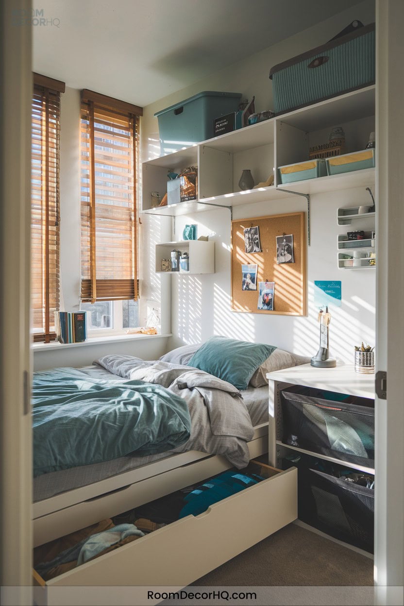 12 Optimize With Space Saving Furniture