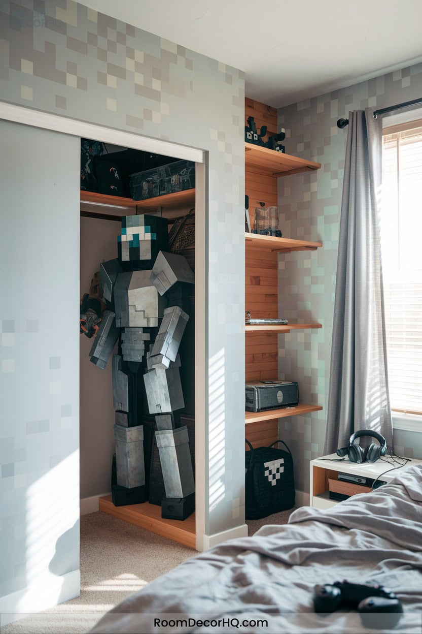 13 Armor Stand Closet