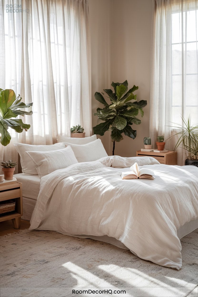 13 Introducing Subtle Color With Plants