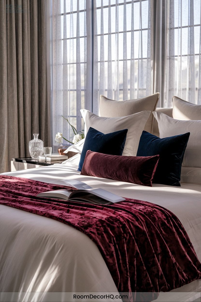 13 Silk And Velvet Throws