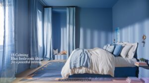 14 15 Calming Blue Bedroom Ideas For A Peaceful Retreat