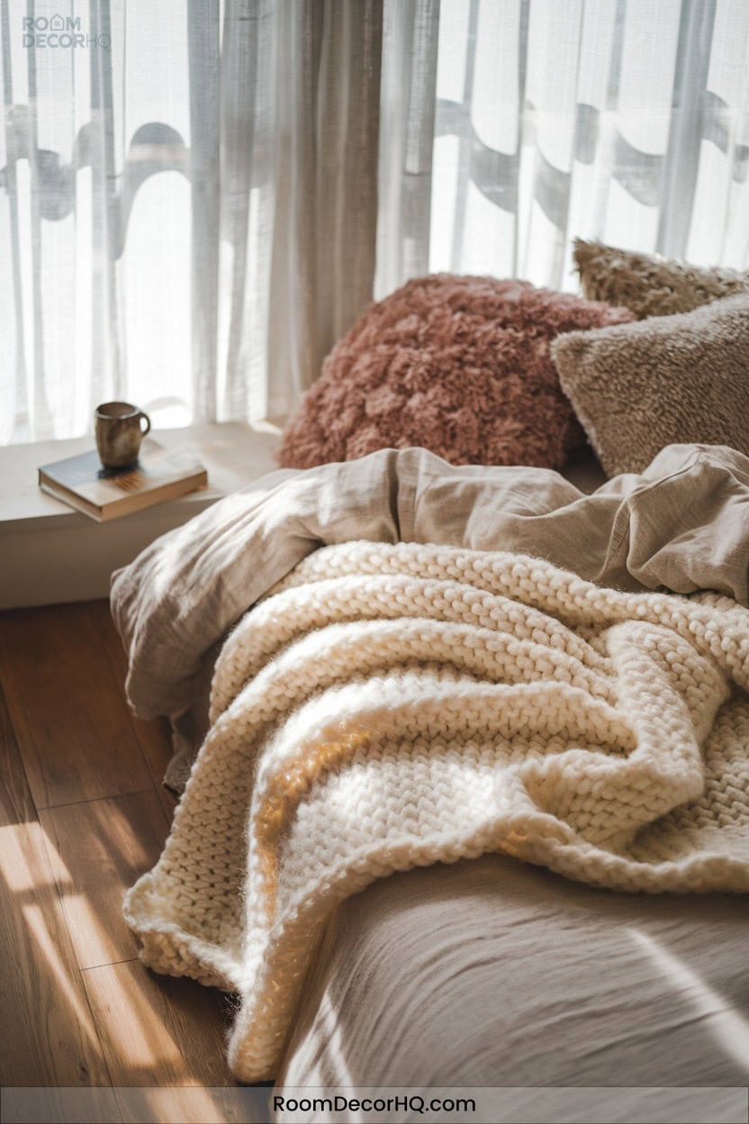 14 Chunky Knitted Blankets
