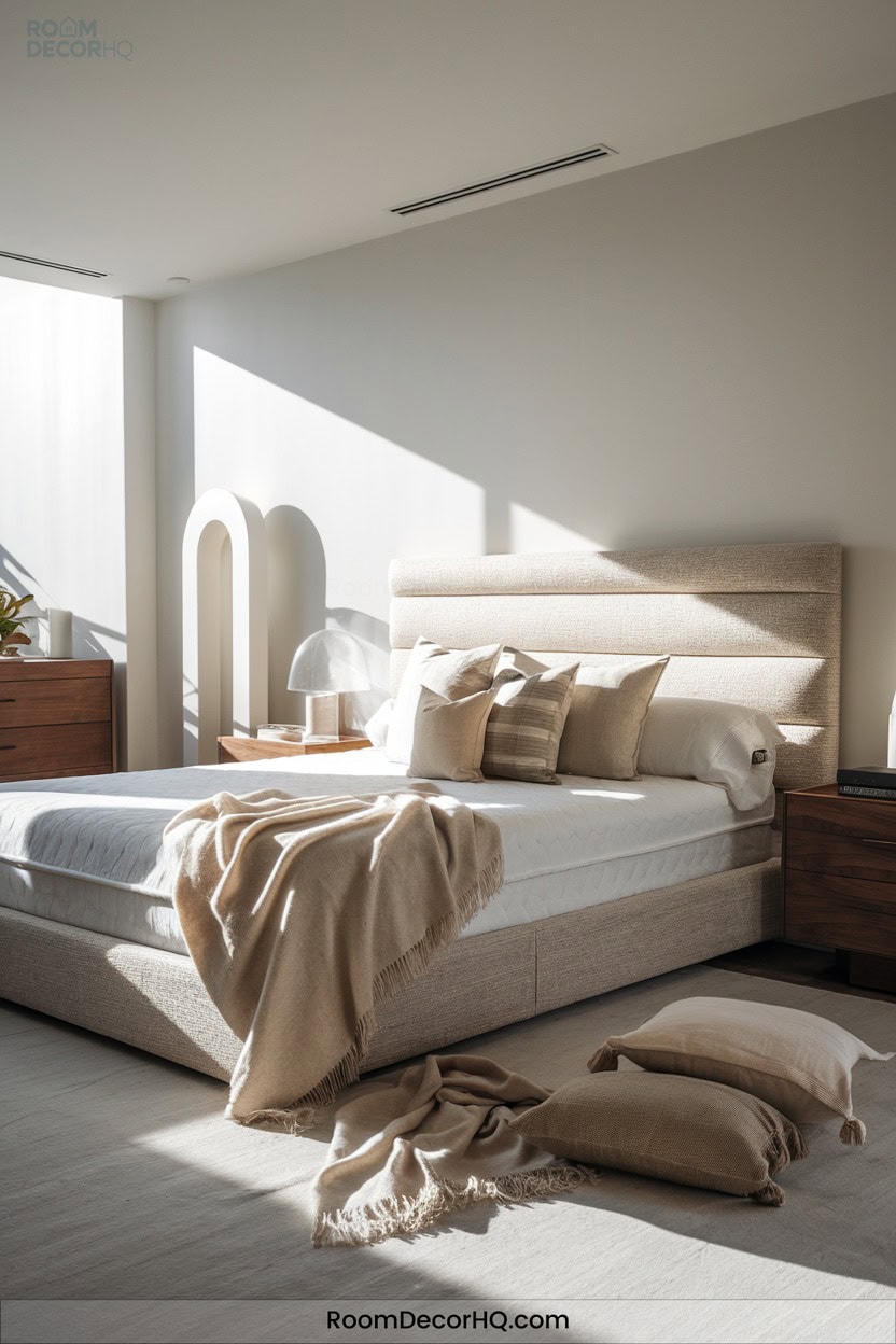 15 Layer Textures With Throws And Pillows