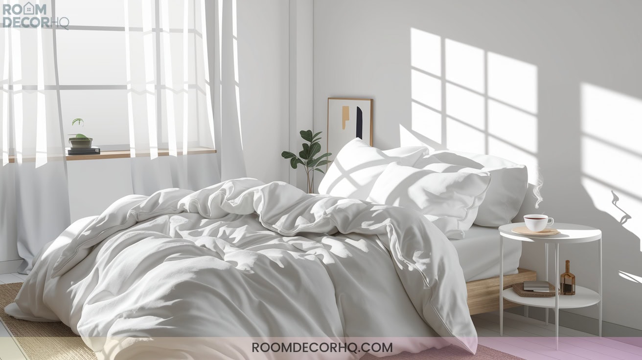 17 15 Pristine White Bedroom Ideas For A Clean Serene Space3