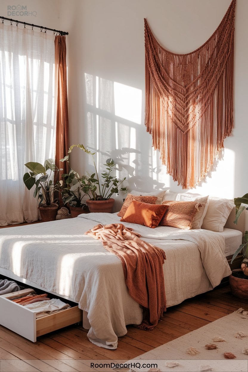 18 Add Color And Softness With Tapestries