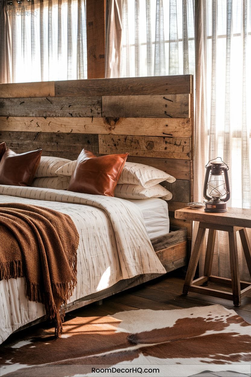 1 Reclaimed Barn Wood Headboards