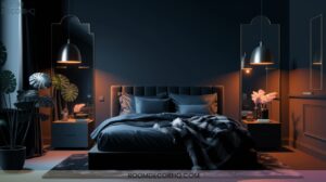 20 10 Dramatic Dark Bedroom Ideas For A Cozy Intimate Space3
