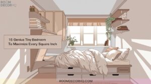 21 15 Genius Tiny Bedroom Ideas To Maximize Every Square Inch3