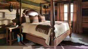 22 17 Rustic Western Bedroom Ideas For That Ranch Style Charm2
