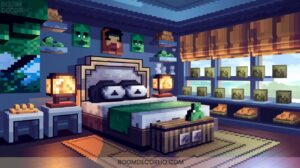 24 18 Creative Minecraft Bedroom Ideas To Level Up Your Game3