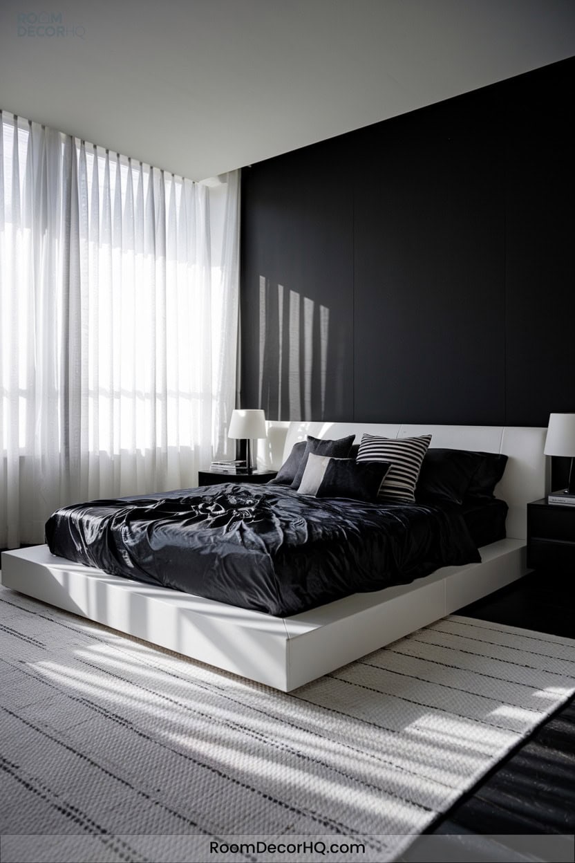 2 Incorporate High Contrast Black And White Elements