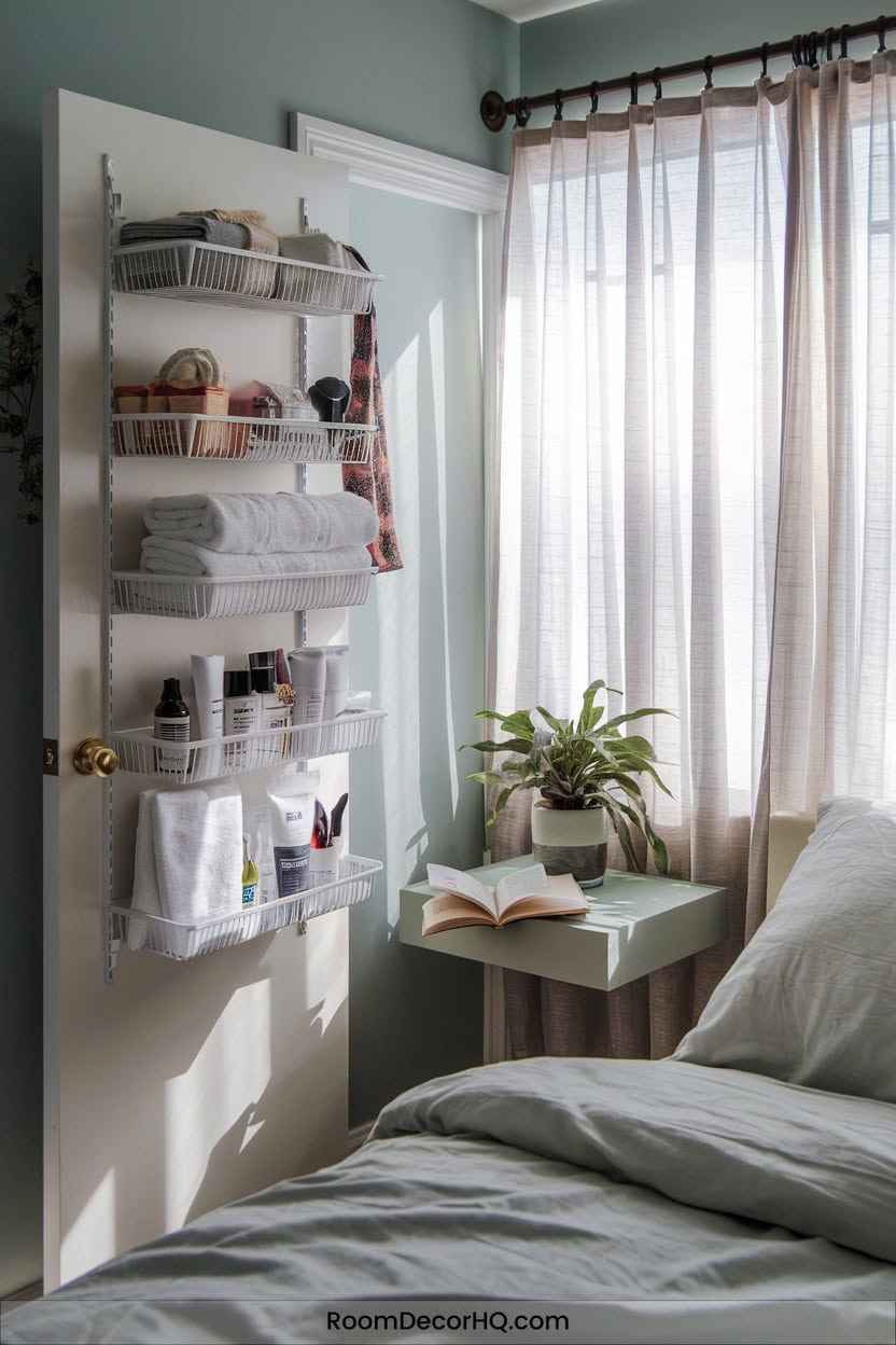 2 Over Door Organizers For Extra Storage