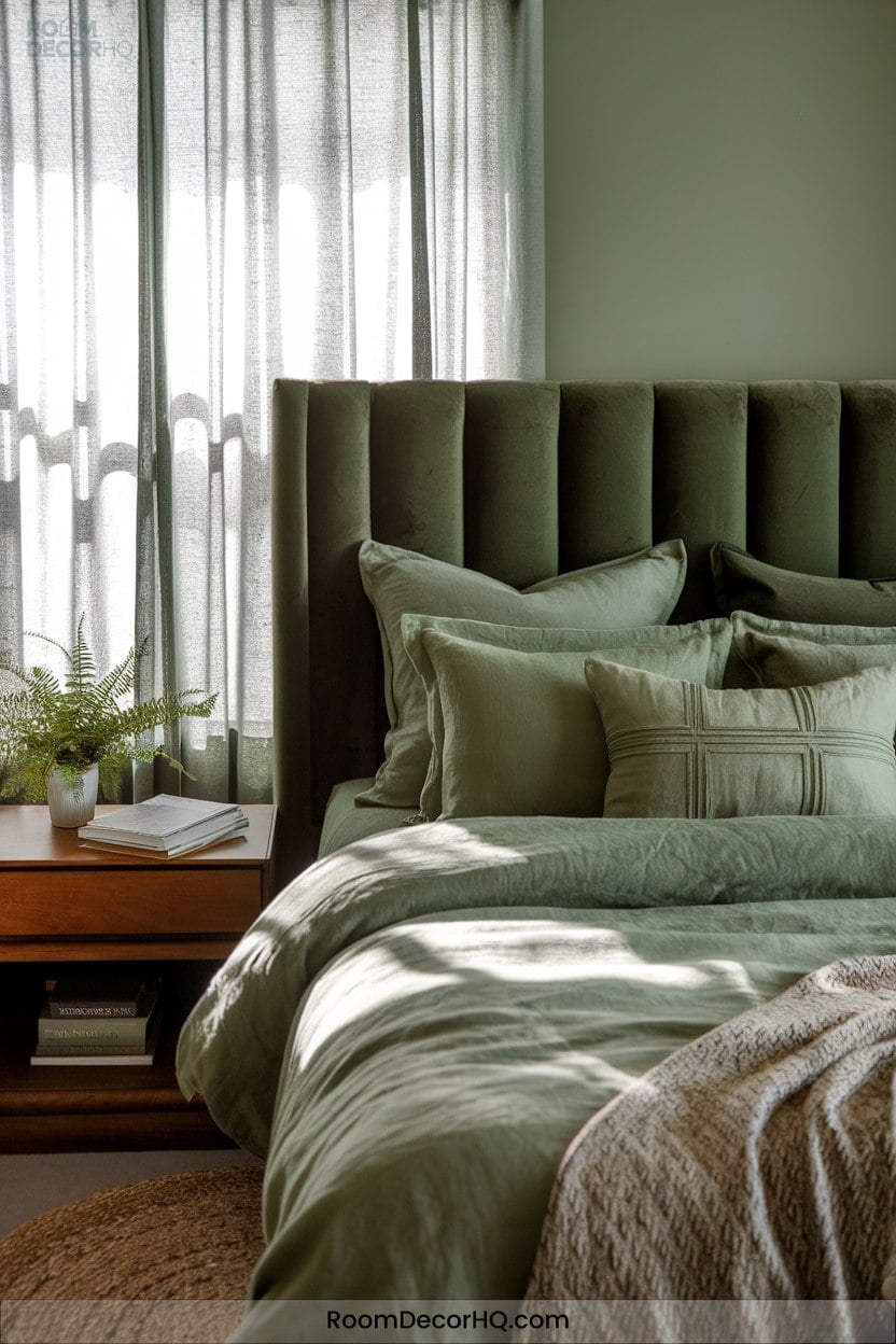 4 Create Coziness With Forest Green