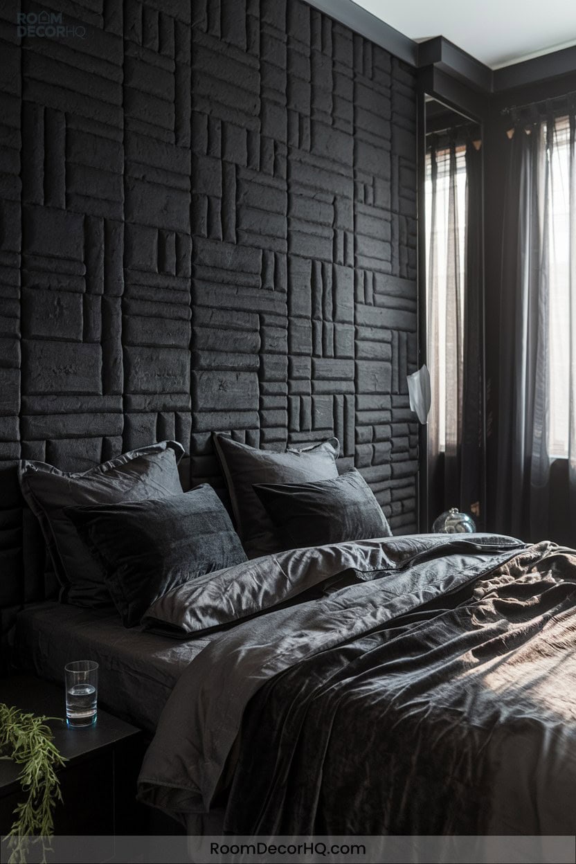 4 Experiment With Textured Wallpaper