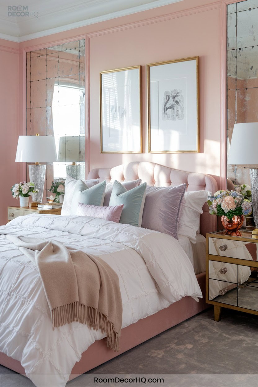 4 Pastels And Metallic Accents