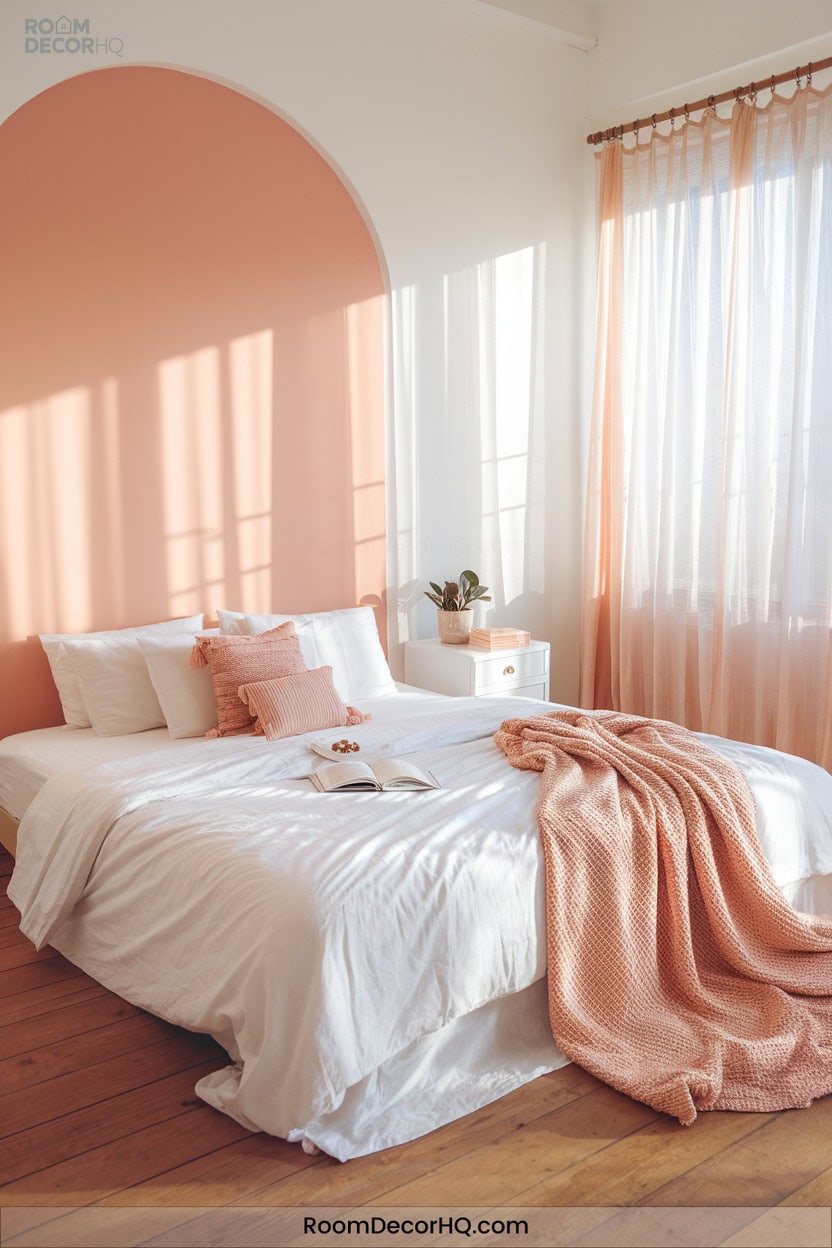 5 Brightening Peach And White Mix
