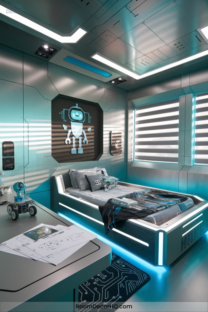 5 Futuristic Robotic Retreat