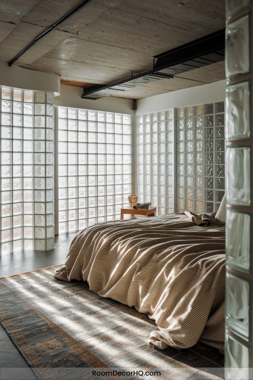 5 Incorporate Glass Block Walls For Light Transfer