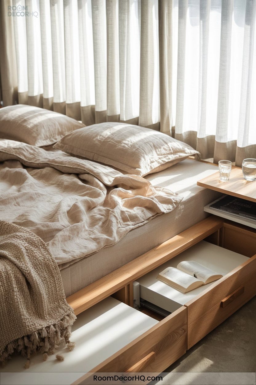6 Beds With Built In Storage Drawers