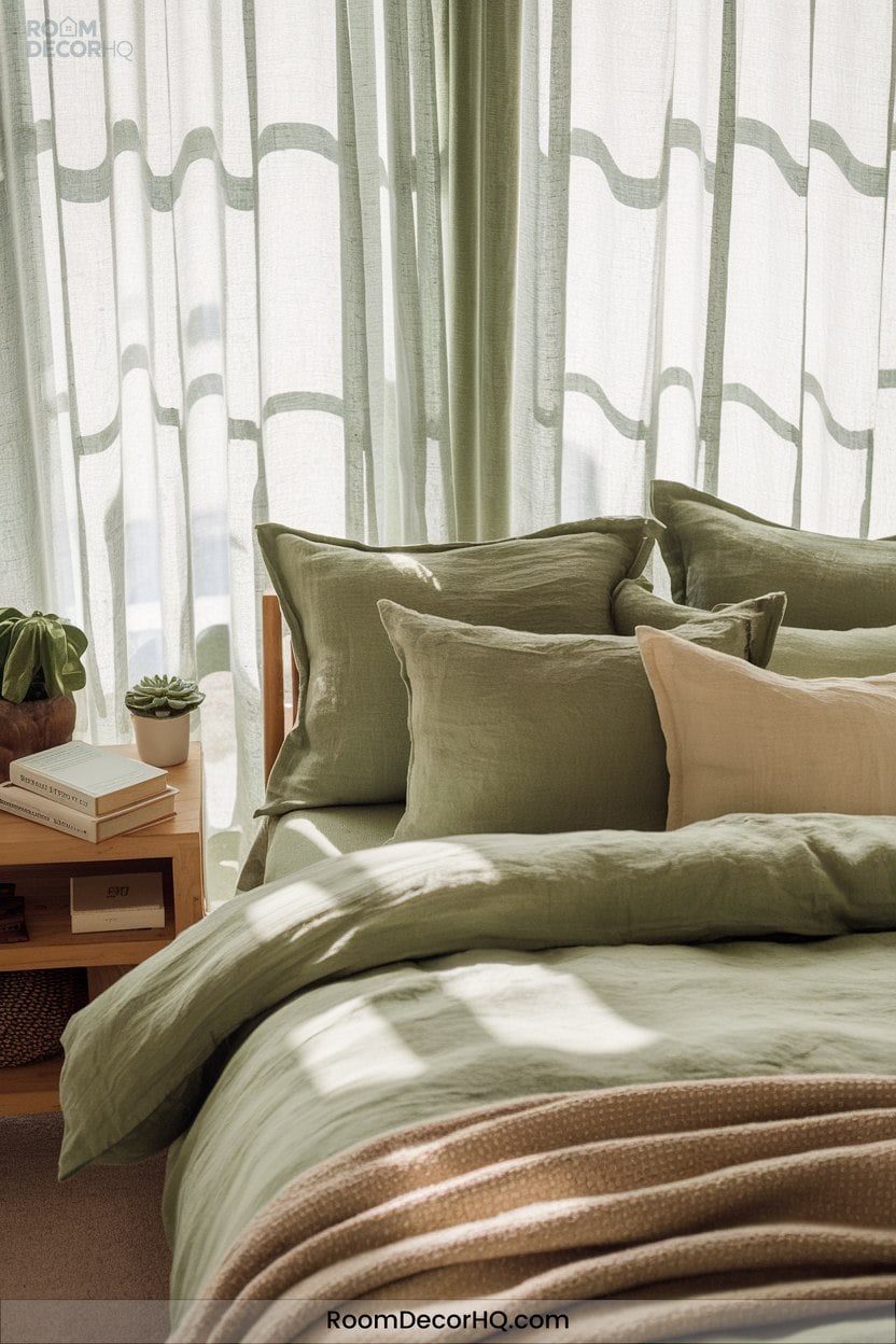 7 Soften The Space With Linen Bedding