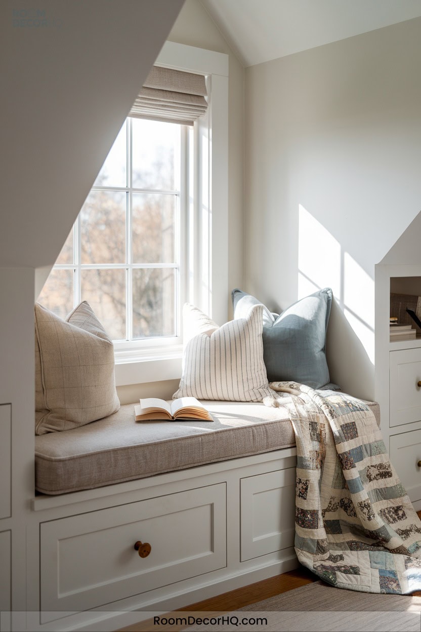 9 Create A Cozy Window Seat With Built In Storage