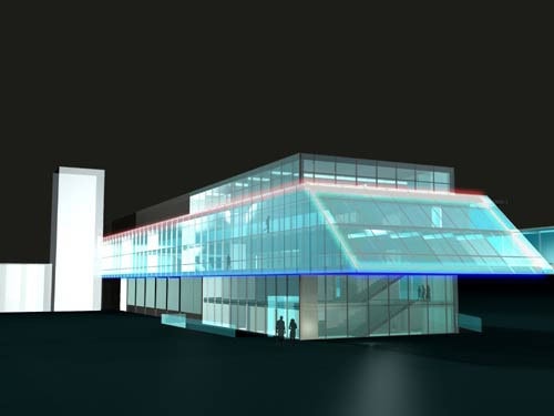 © RUNSER / PRANTL architekten, Hauptfeuerwache Leopoldstadt Zu- und Umbau , 1020 Wien, Österreich, Realisierungswettbewerb, 2004, Feuerwehr