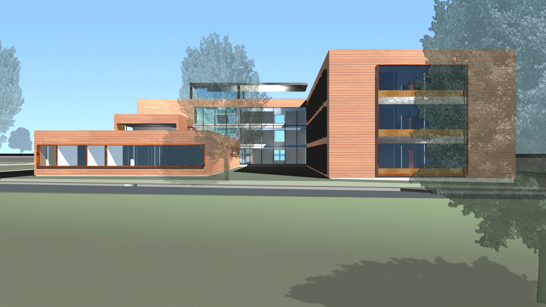 <p>© RUNSER / PRANTL architekten, Landespensionisten- und Pflegeheim, 3830 Waidhofen/Thaya, Niederösterreich, Österreich, Wettbewerb, 2002, Wohnhaus, Pflegeheim, Betreutes Wohnen, Senioren</p>