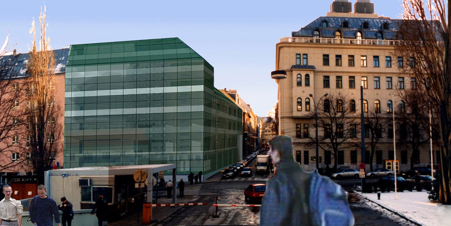 © RUNSER / PRANTL achitekten, Medizintechnisches Zentrum, 1090 Wien, Österreich, Studie, 2000, Bürohaus, Labor