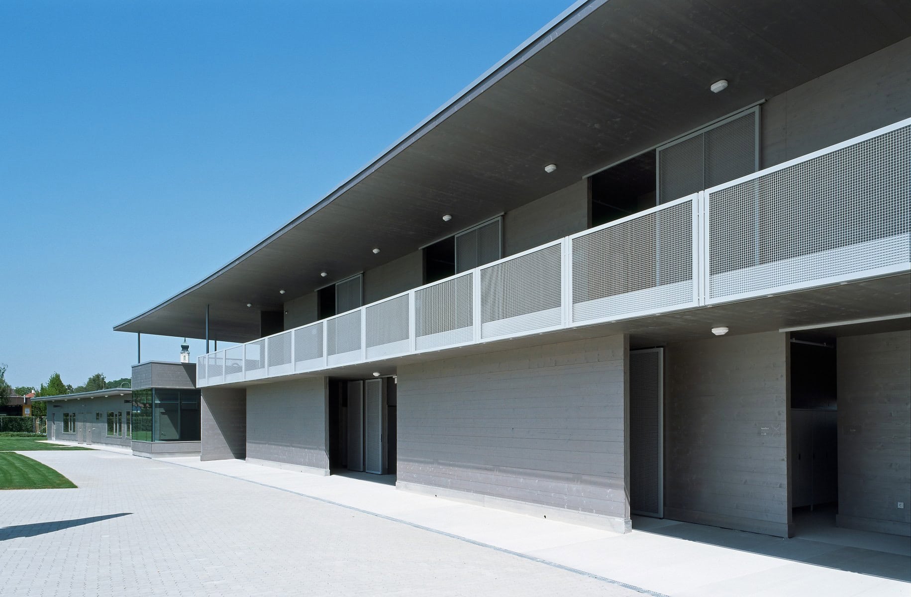 © RUNSER / PRANTL architekten, Weinlandbad, 2130 Mistelbach, Niederösterreich, Österreich, 2009, Freibad, Fotograf Rupert Steiner