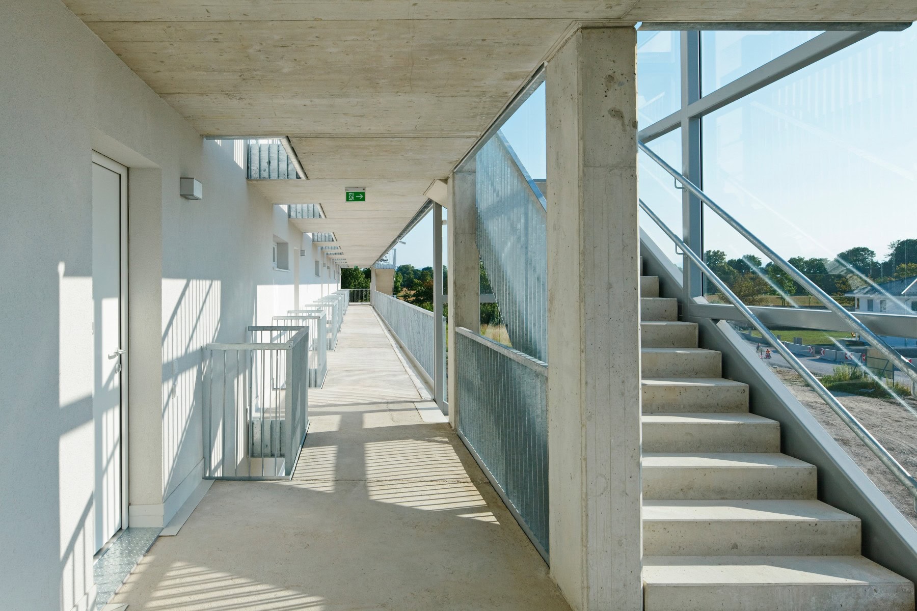 © RUNSER / PRANTL architekten, Niedrigstenergie Wohnhausanlage, 2700 Wiener Neustadt, Niederösterreich, Österreich, 2011, Niedrigstenergie Wohnhausanlage, Fotograf Rupert Steiner