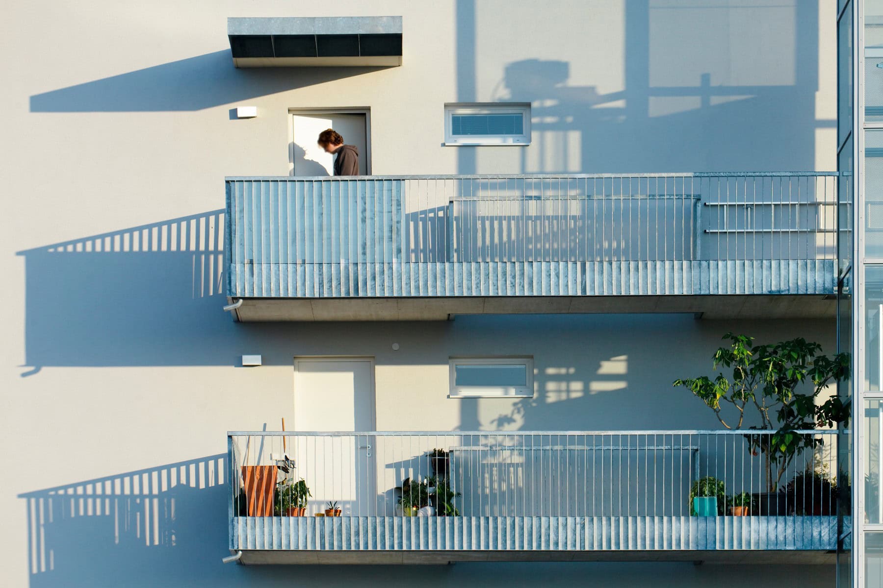 © RUNSER / PRANTL architekten, Niedrigstenergie Wohnhausanlage, 2700 Wiener Neustadt, Niederösterreich, Österreich, 2011, Niedrigstenergie Wohnhausanlage, Fotograf Rupert Steiner