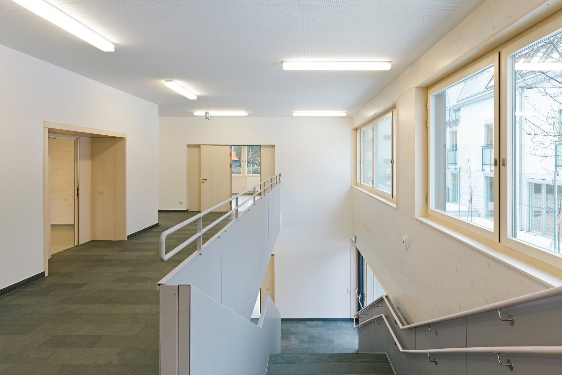 <p>© RUNSER / PRANTL architekten, Volksschule Mannagettagasse, 1190 Wien, Österreich, 2013, Schule, Fotograf Rupert Steiner</p>