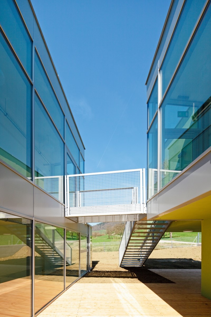 <p>© RUNSER / PRANTL architekten, Niedrigstenergie Wohnhaus für Menschen mit Behinderungen, 3204 Kirchberg/Pielach, Niederösterreich, Österreich, 2013, Wohnhaus, Betreutes Wohnen, Fotograf Rupert Steiner</p>